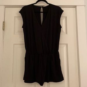 BCBG Black Romper